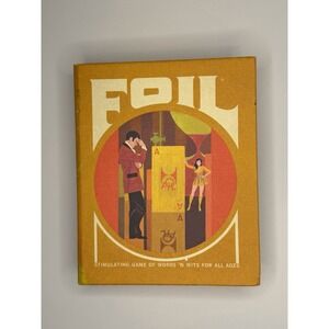 FOIL Card Game 3M Gamette Complete Vintage 1970